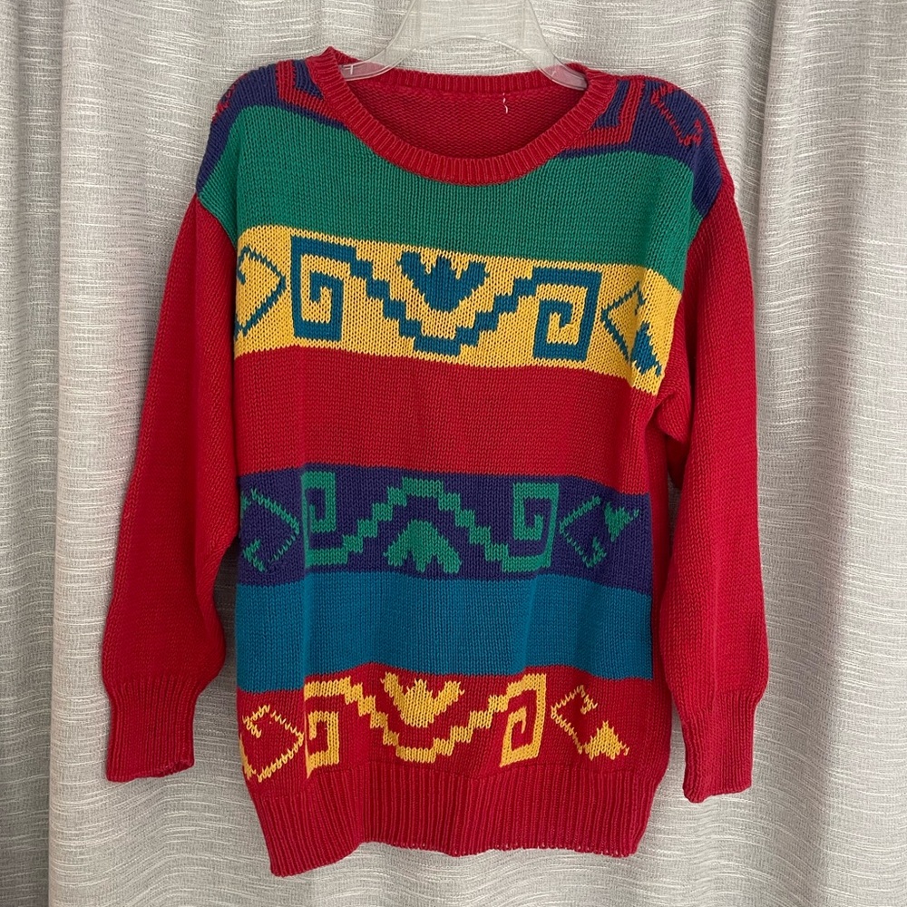 Late 80s/early 90s Funky Sweater